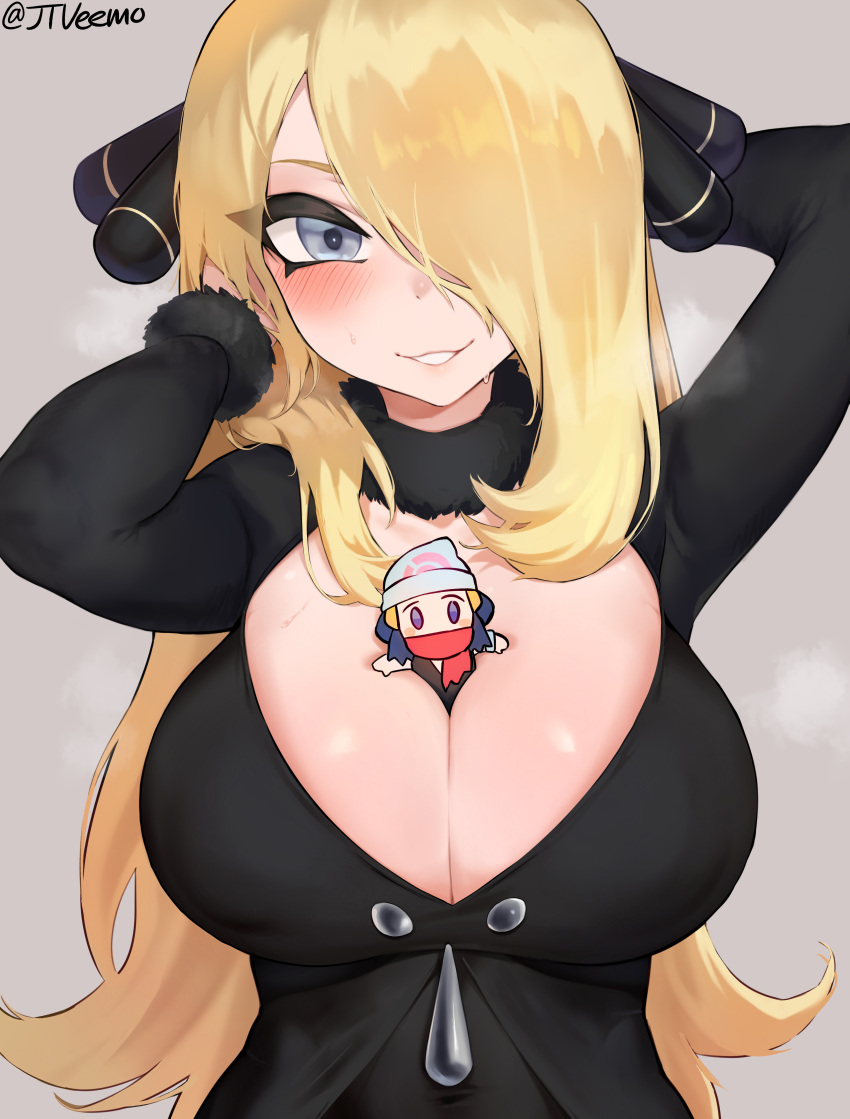 Cynthia (Pokemon) Rule 34 Image