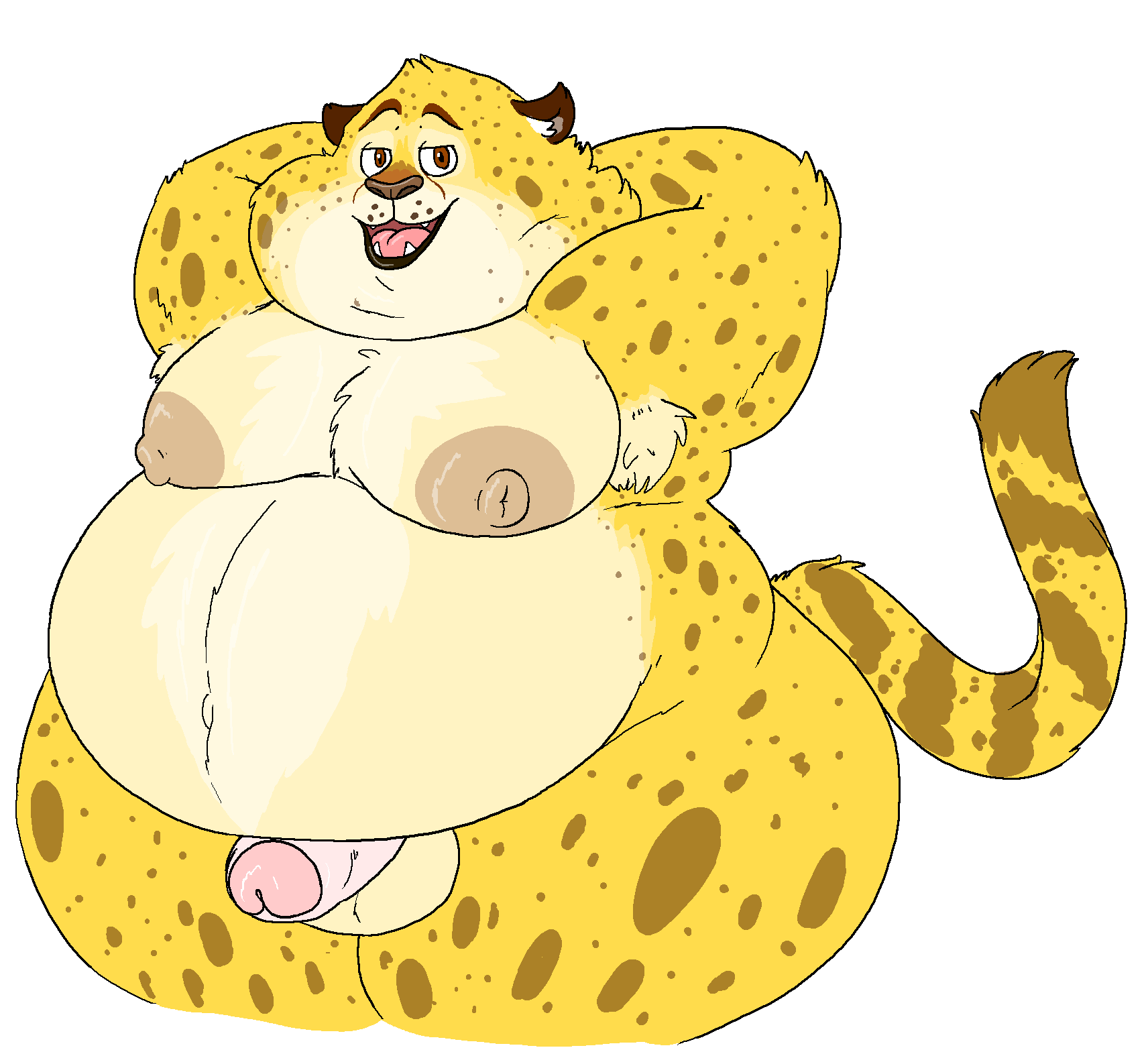 Benjamin Clawhauser (Disney) Rule 34 Image