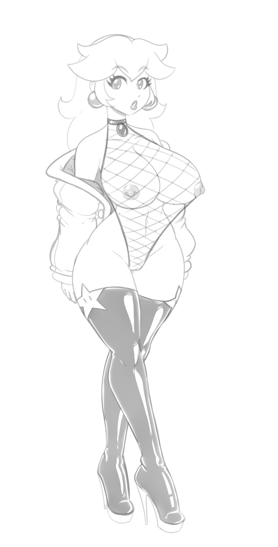 Princess Peach (Mario (Series)) Rule 34 Image