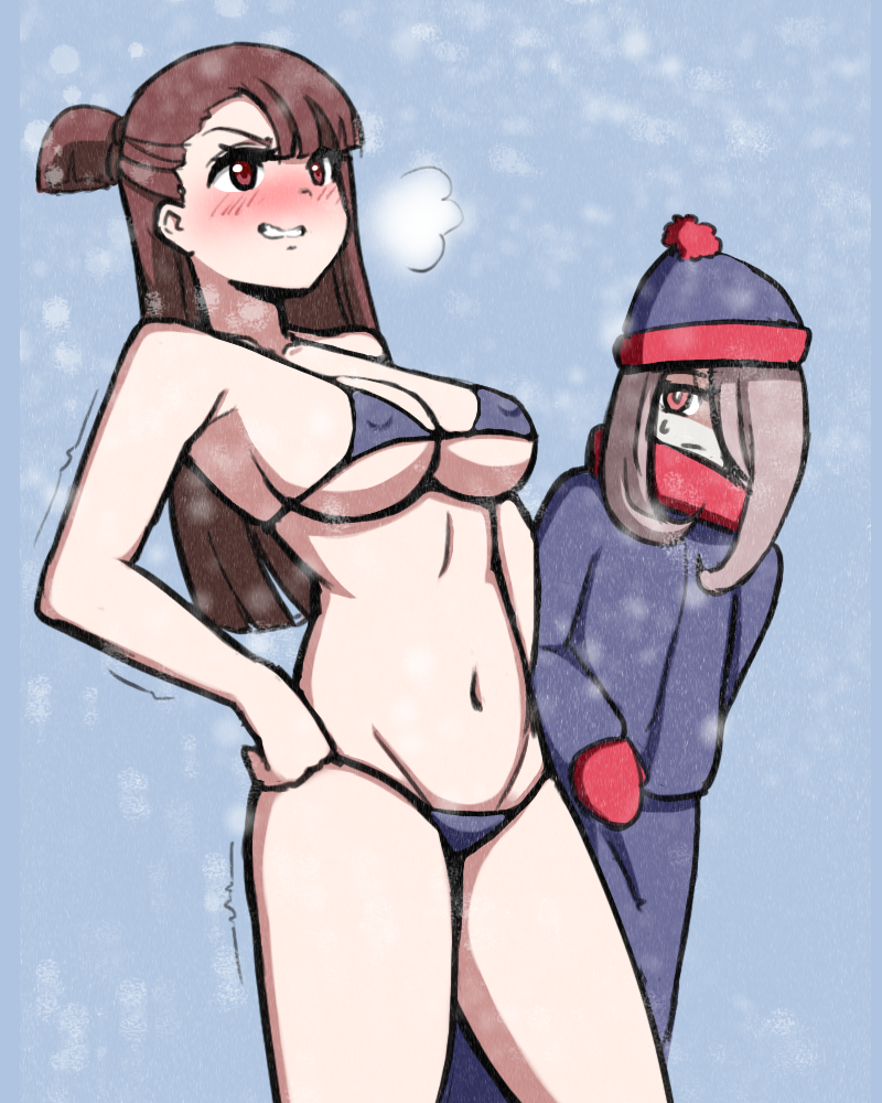 Kagari Atsuko (Little Witch Academia) Rule 34 Image