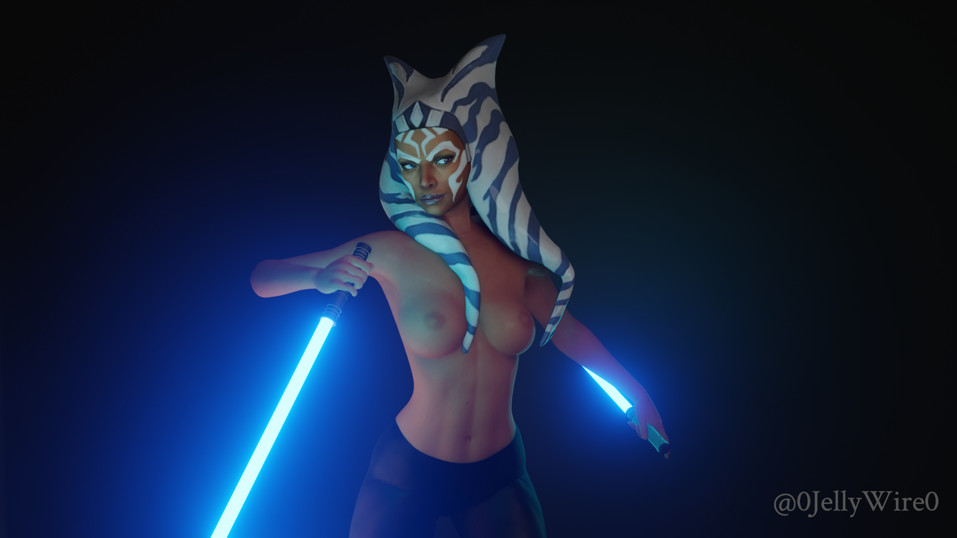 Ahsoka Tano (Star Wars) Rule 34 Image