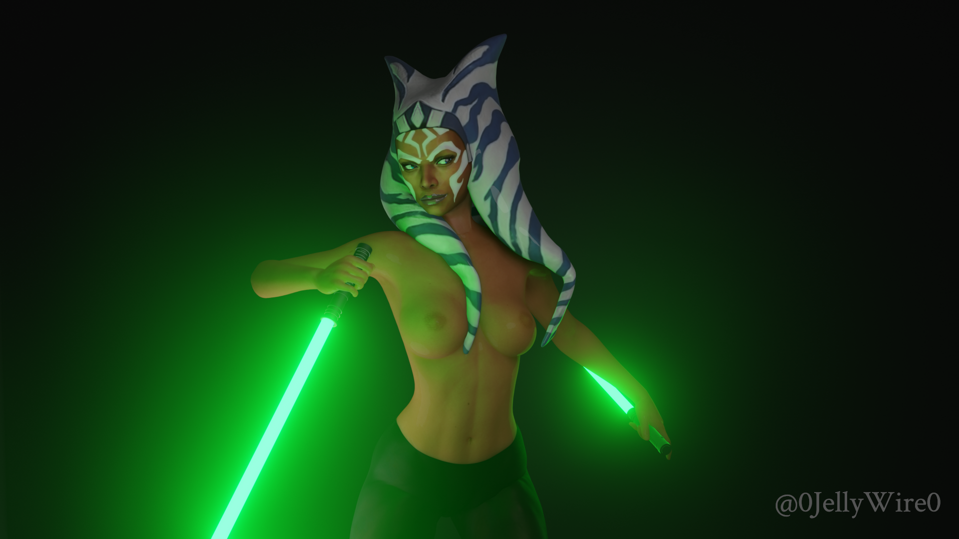 Ahsoka Tano (Star Wars) Rule 34 Image