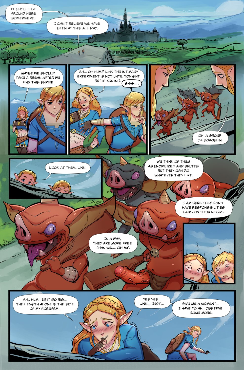 Blin (Tloz) Rule 34 Image