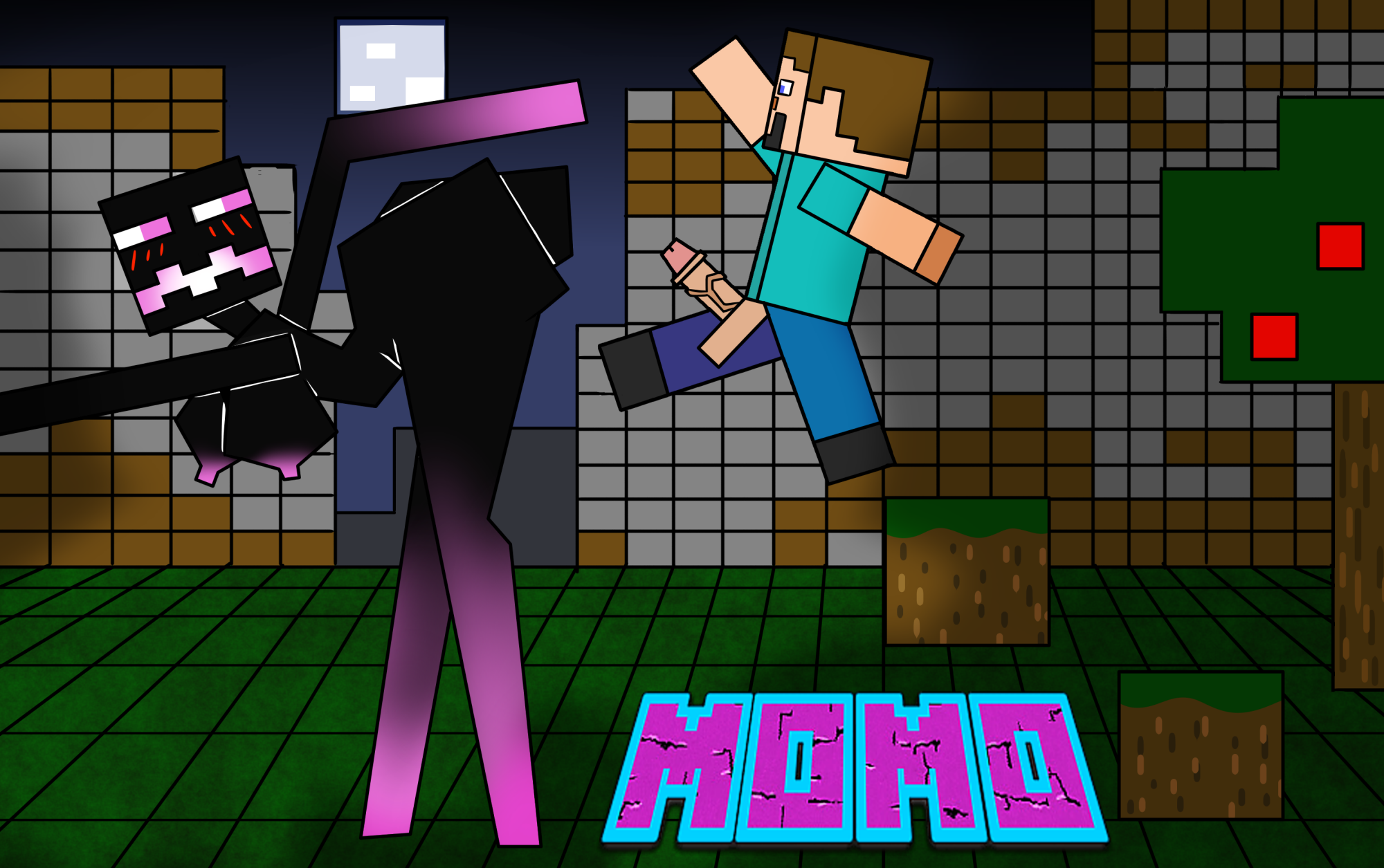Steve (Minecraft) Rule 34 Image