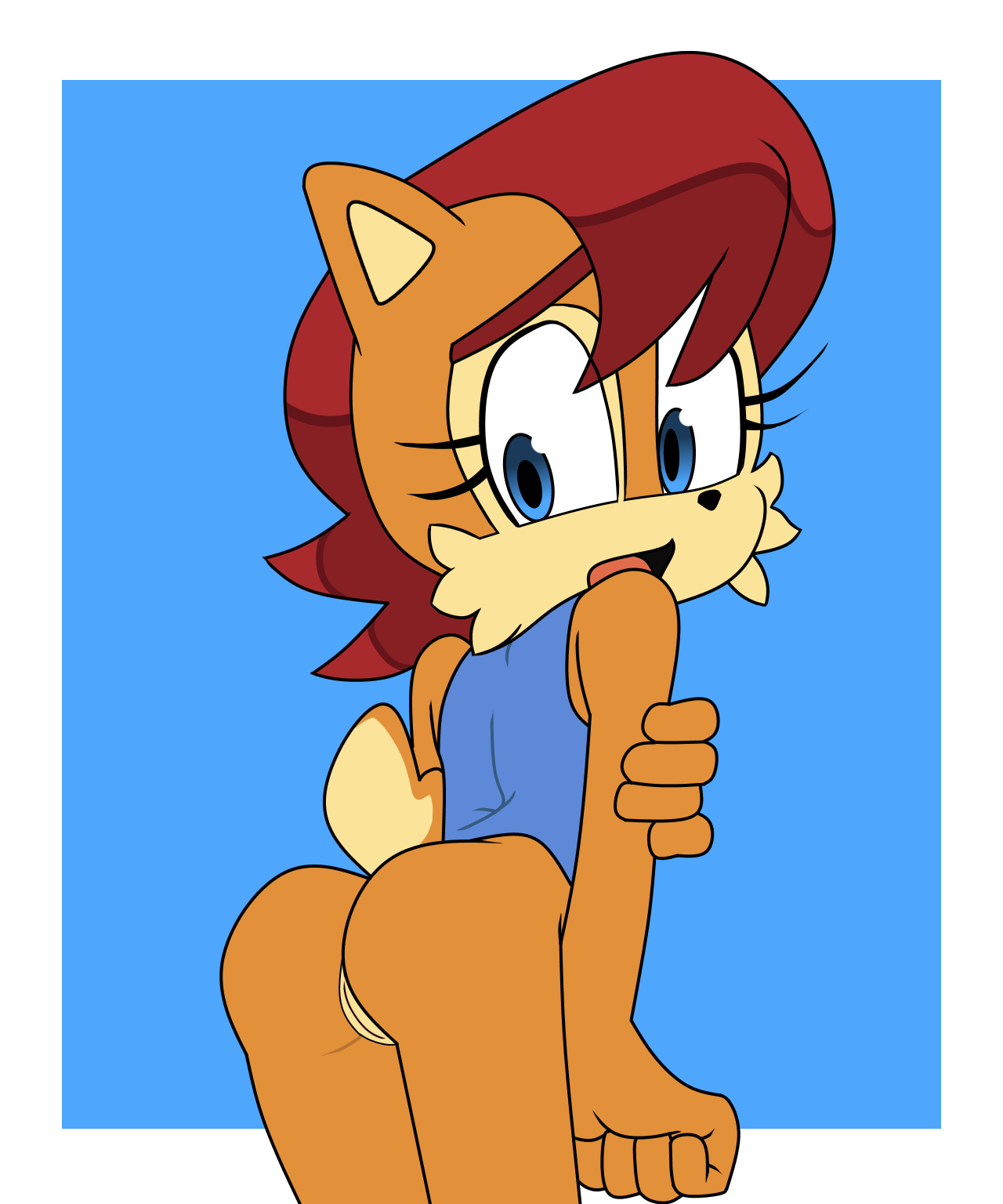Sally Acorn (Archie Comics) Rule 34 Image