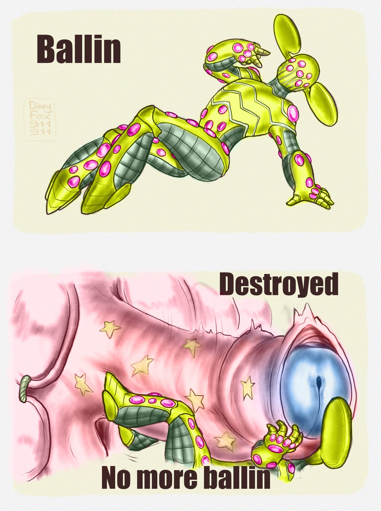 Ball Breaker (Jjba) Rule 34 Image
