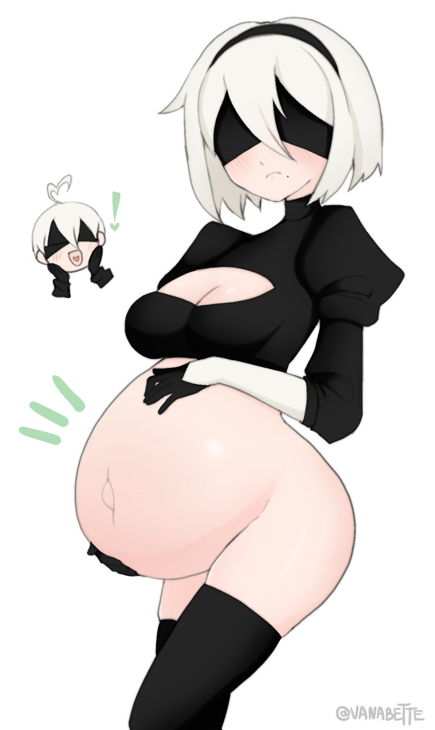 Yorha 2b (Nier) Rule 34 Image