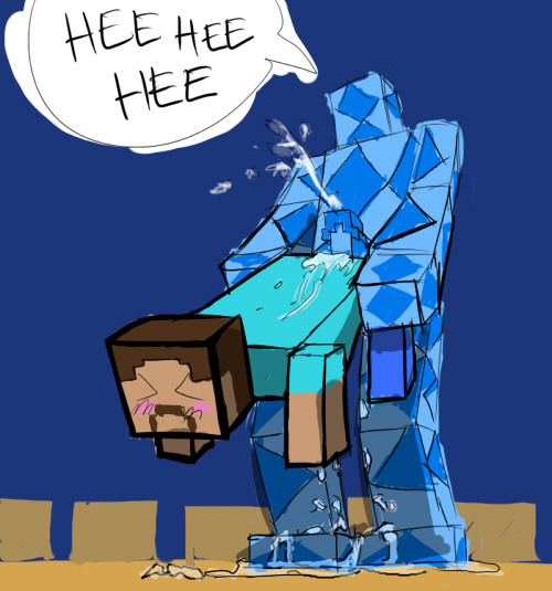 Steve (Minecraft) Rule 34 Image