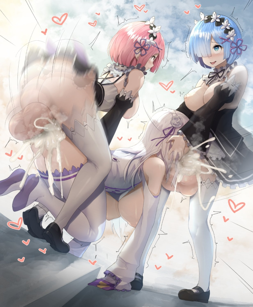 Emilia (Re:Zero) Rule 34 Image