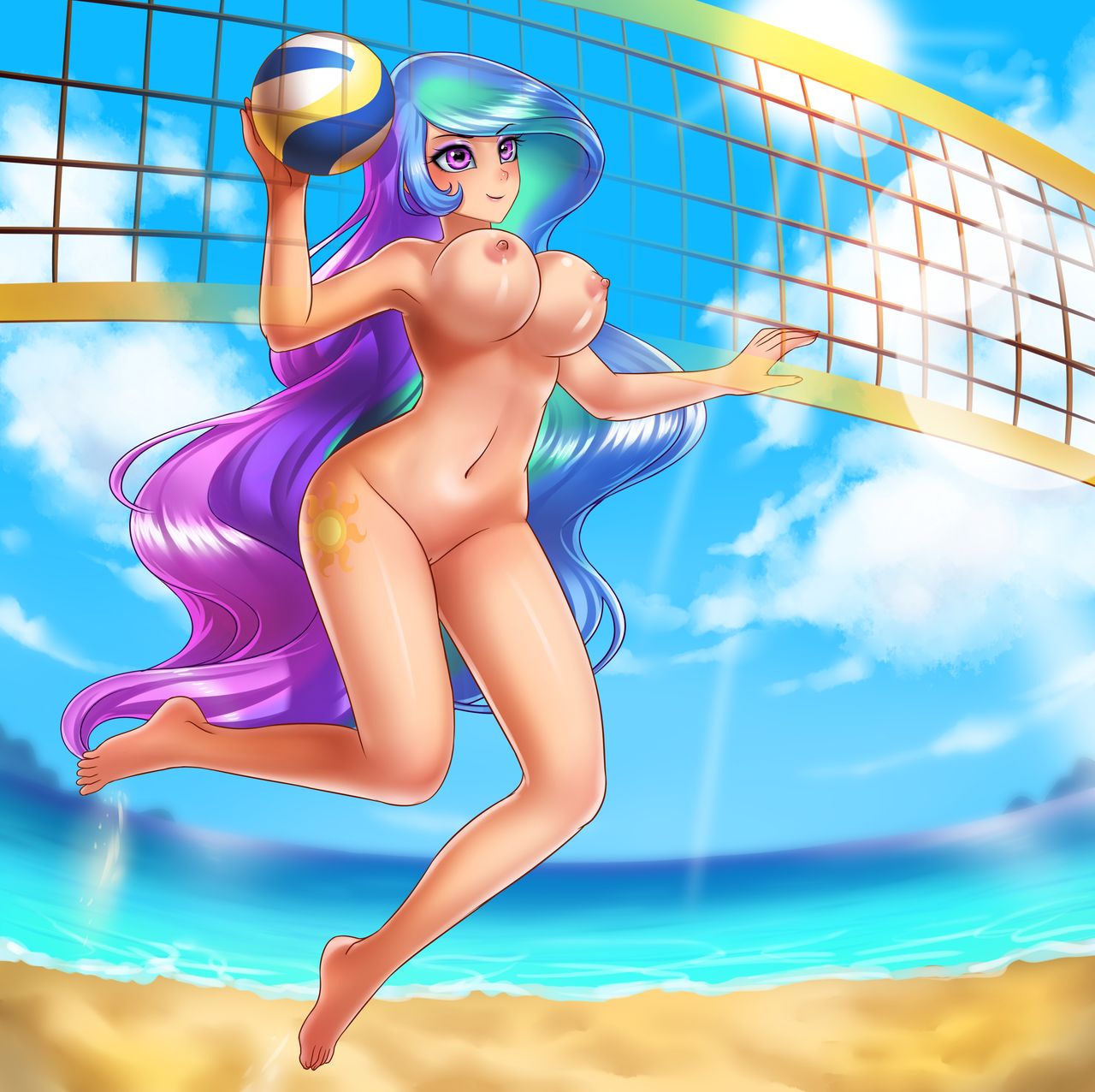 Princess Celestia (Mlp) Rule 34 Image