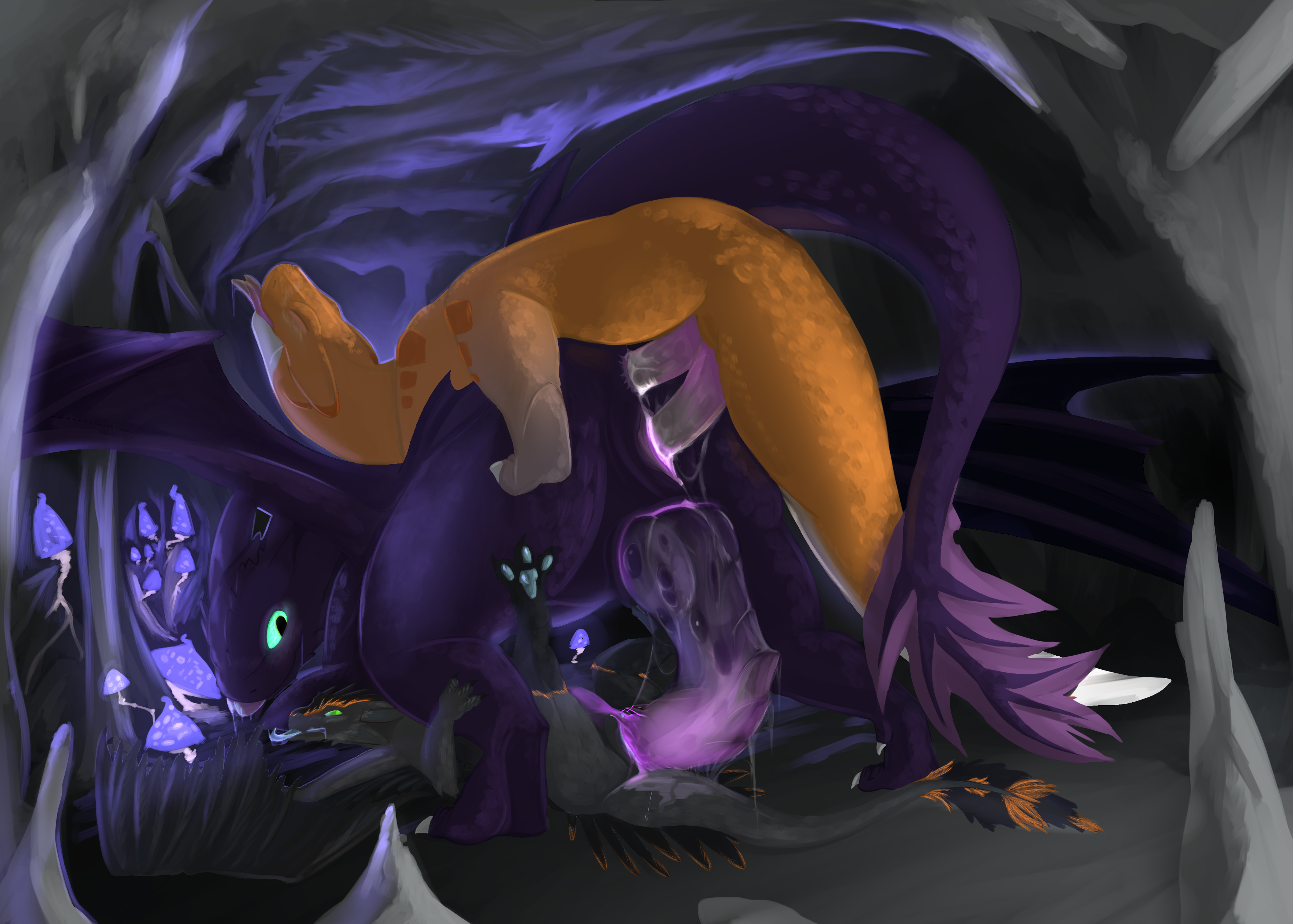 Night Fury (Dreamworks) Rule 34 Image
