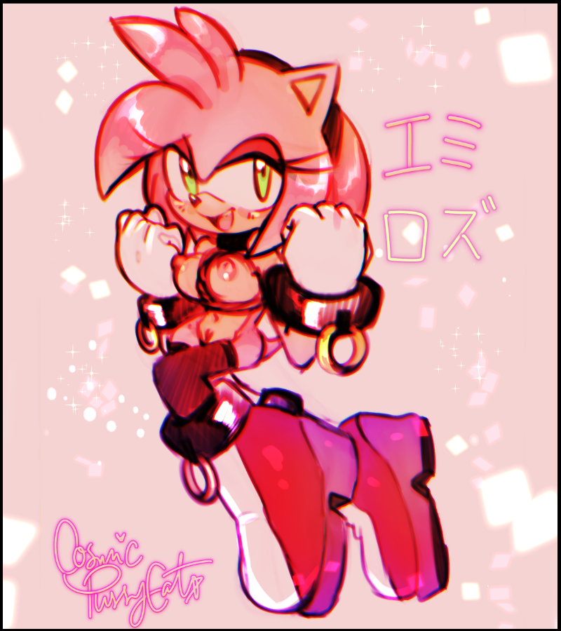 Amy Rose (Sonic (Series)) Rule 34 Image