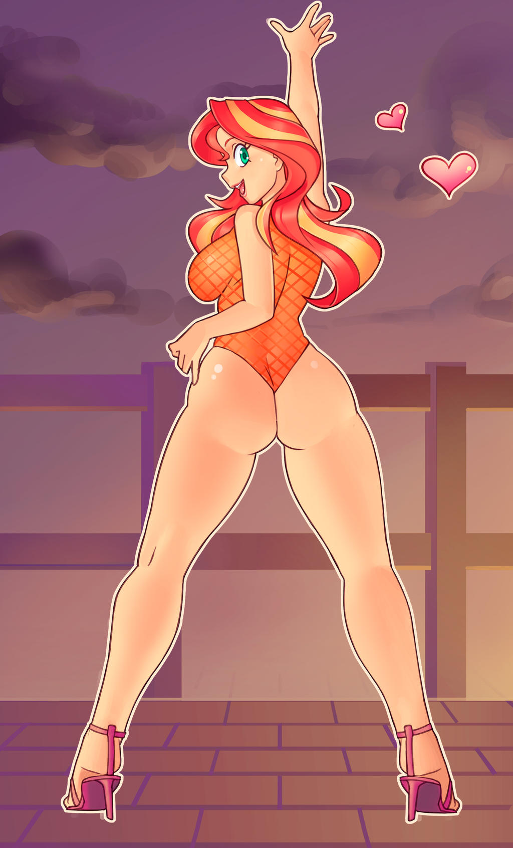 Sunset Shimmer (Equestria Girls) Rule 34 Image