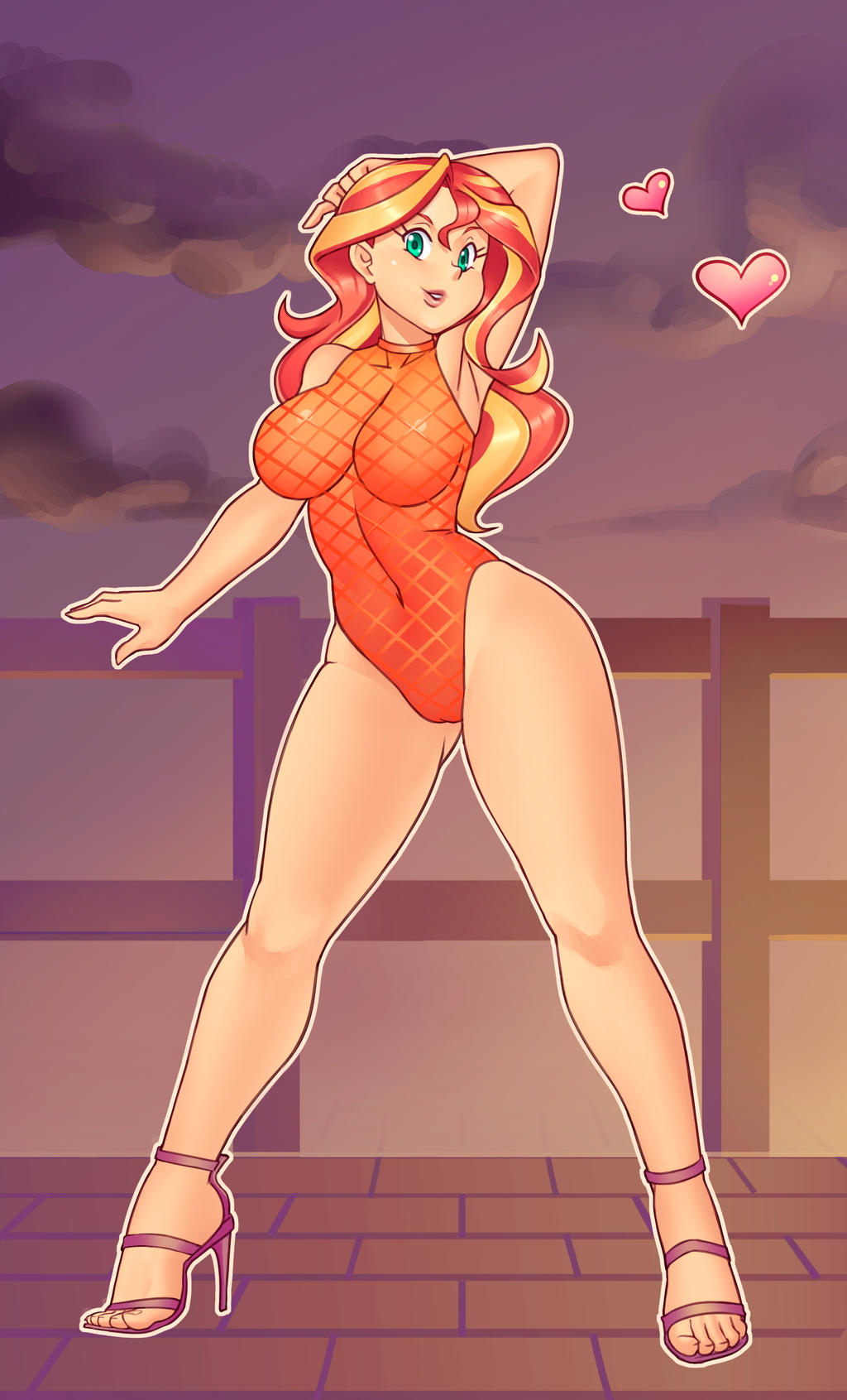 Sunset Shimmer (Equestria Girls) Rule 34 Image