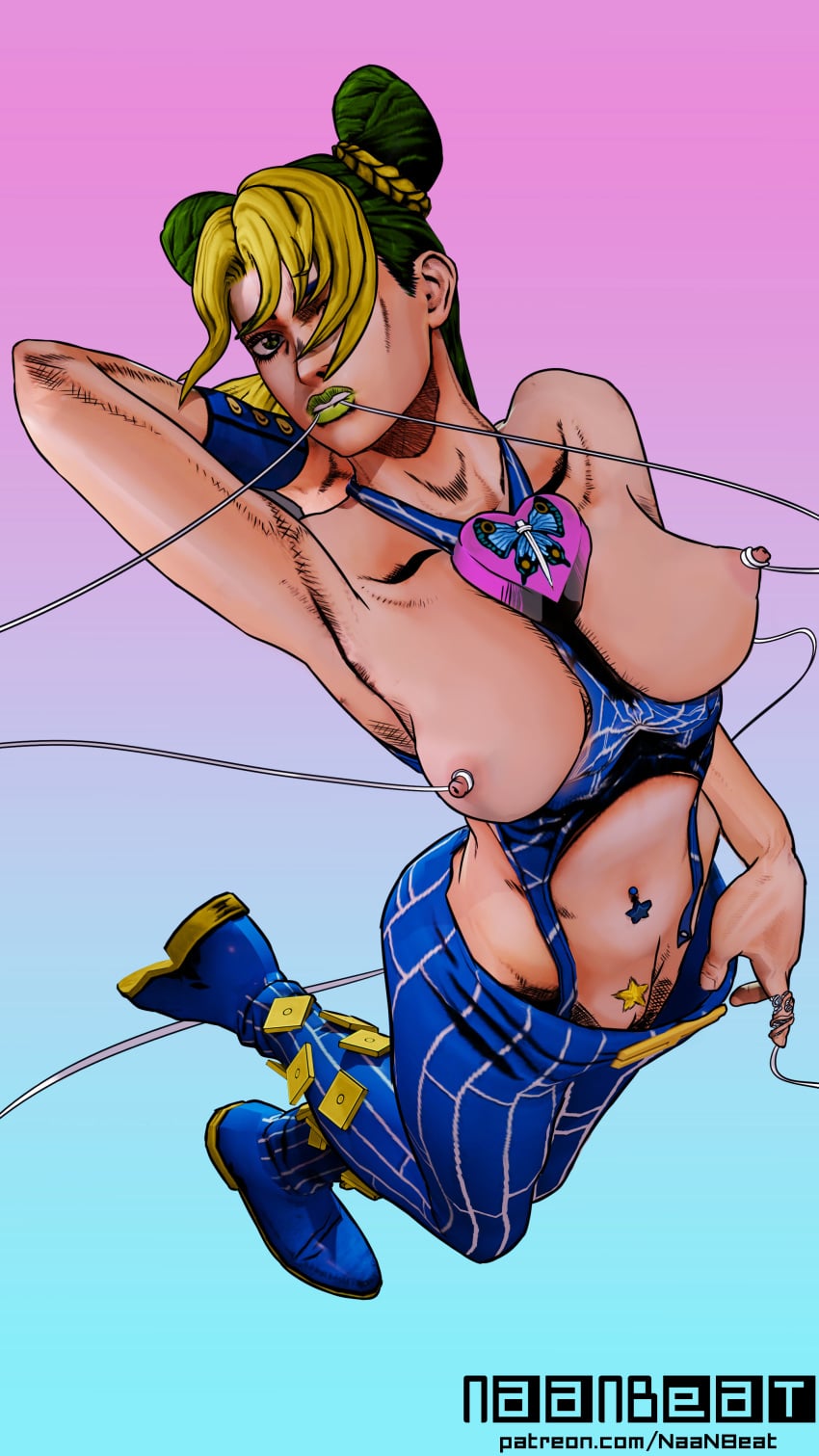 Jolyne Kujo (Jojo'S Bizarre Adventure) Rule 34 Image