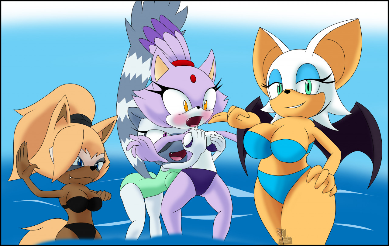 Blaze The Cat (Idw Comics) Rule 34 Image
