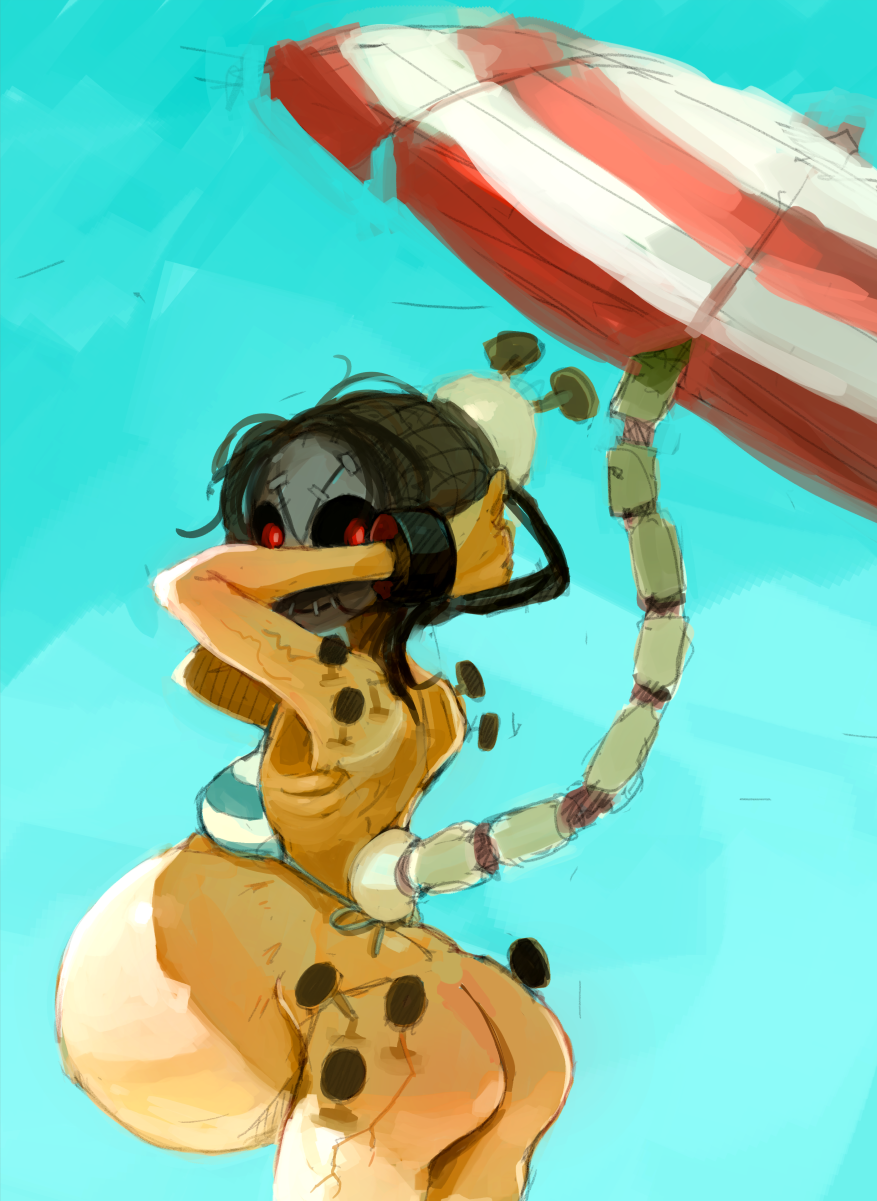 Painwheel (Skullgirls) Rule 34 Image