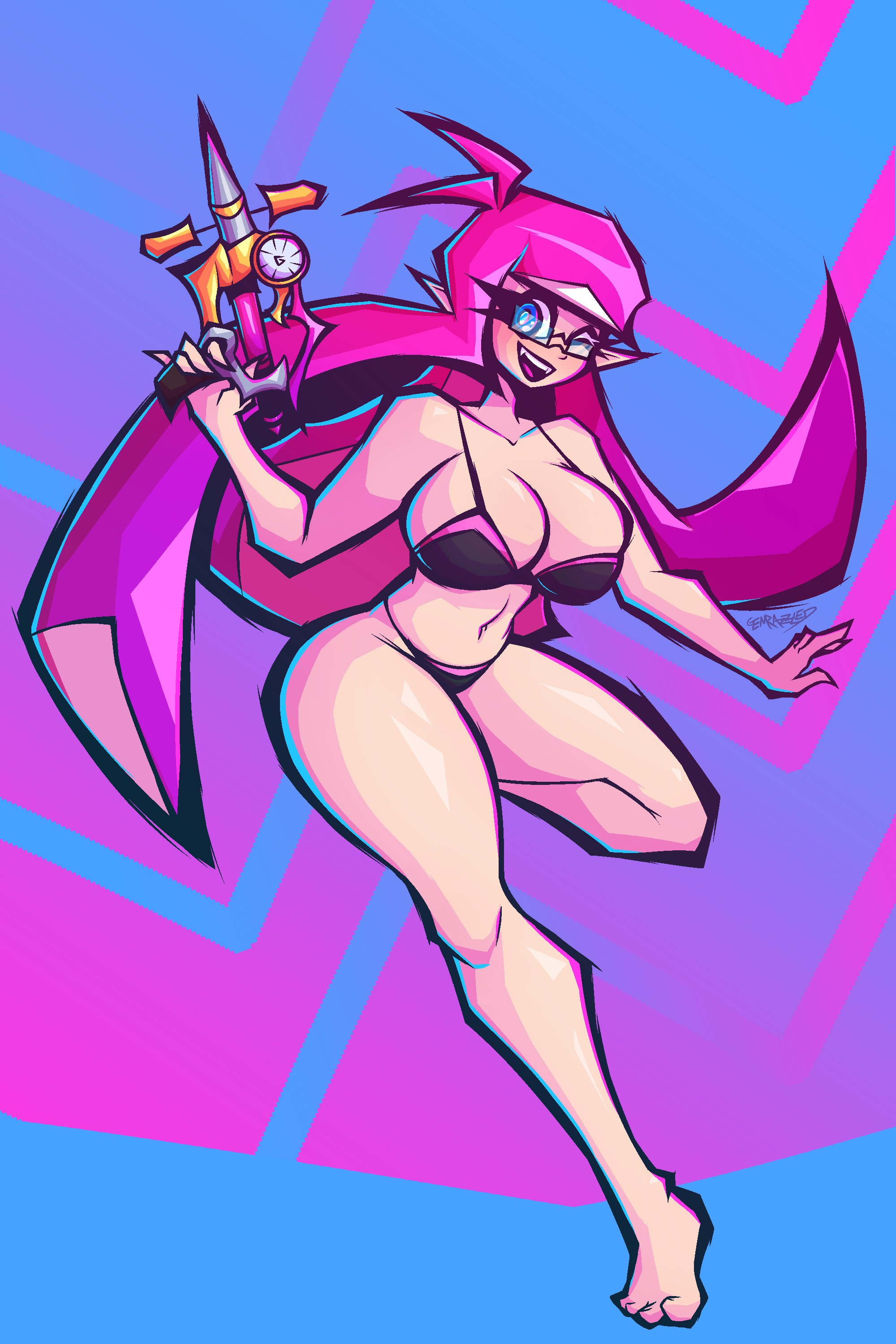 Inkling (Splatoon) Rule 34 Image