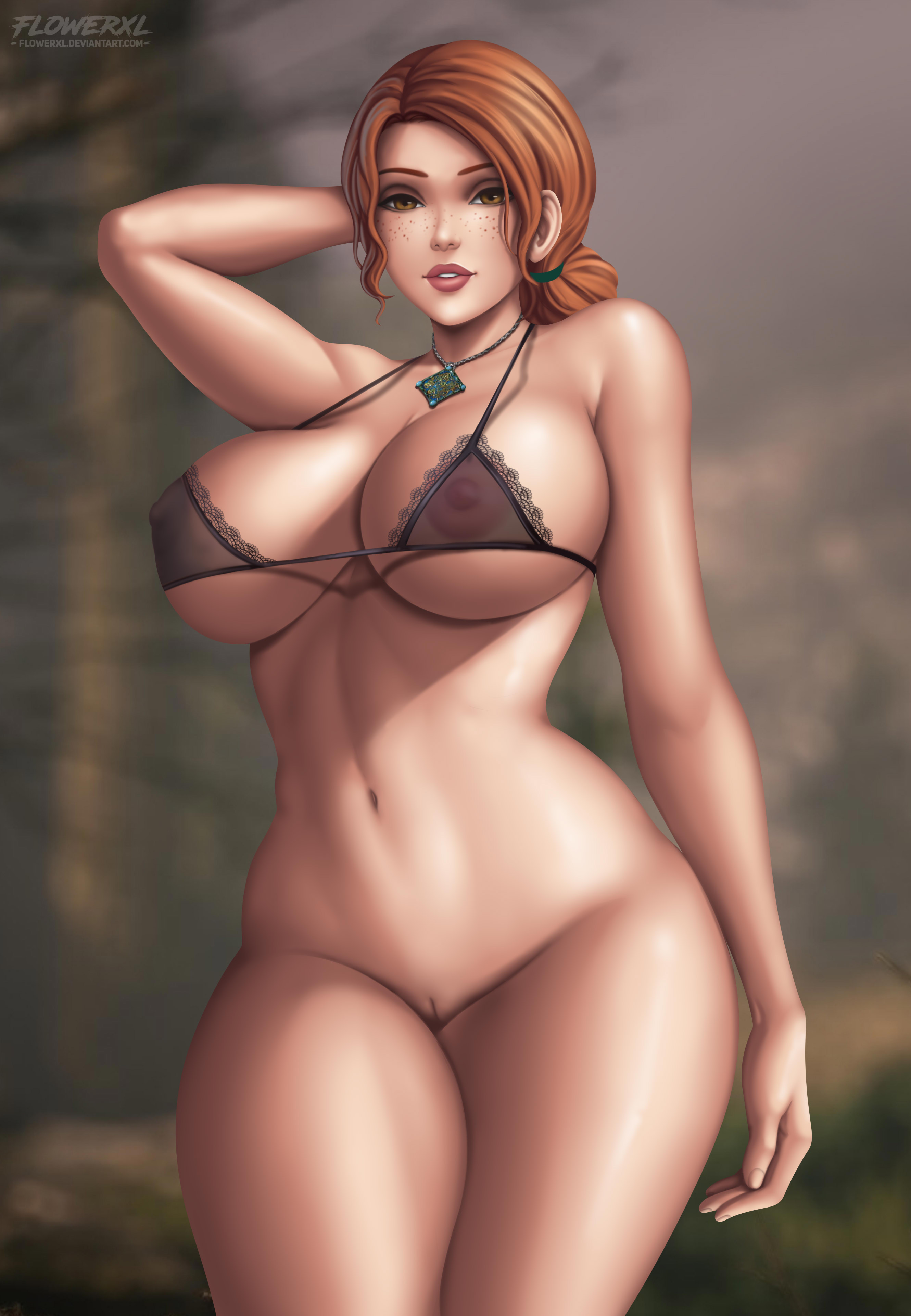 Triss Merigold (Cd Projekt Red) Rule 34 Image