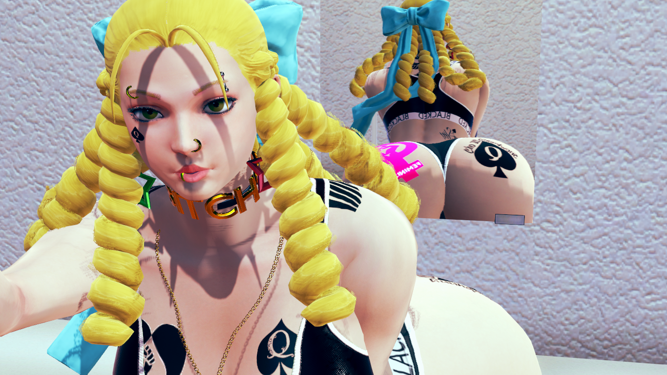 Karin Kanzuki (Blacked) Rule 34 Image