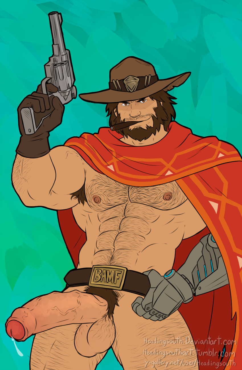 Cole Cassidy (Overwatch) Rule 34 Image