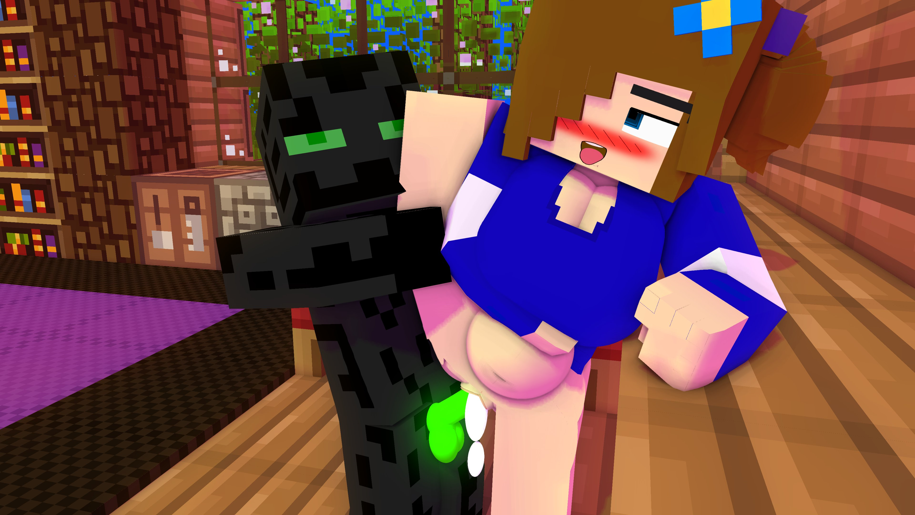 Enderman (Minecraft) Rule 34 Image