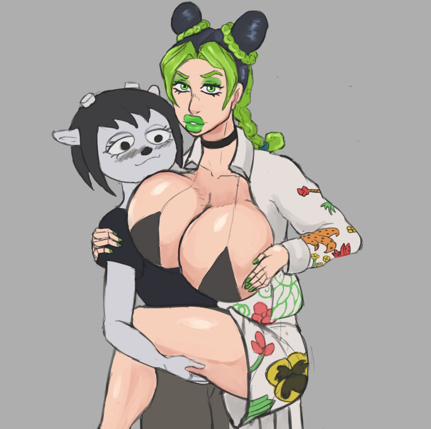Jolyne Kujo (Jojo'S Bizarre Adventure) Rule 34 Image