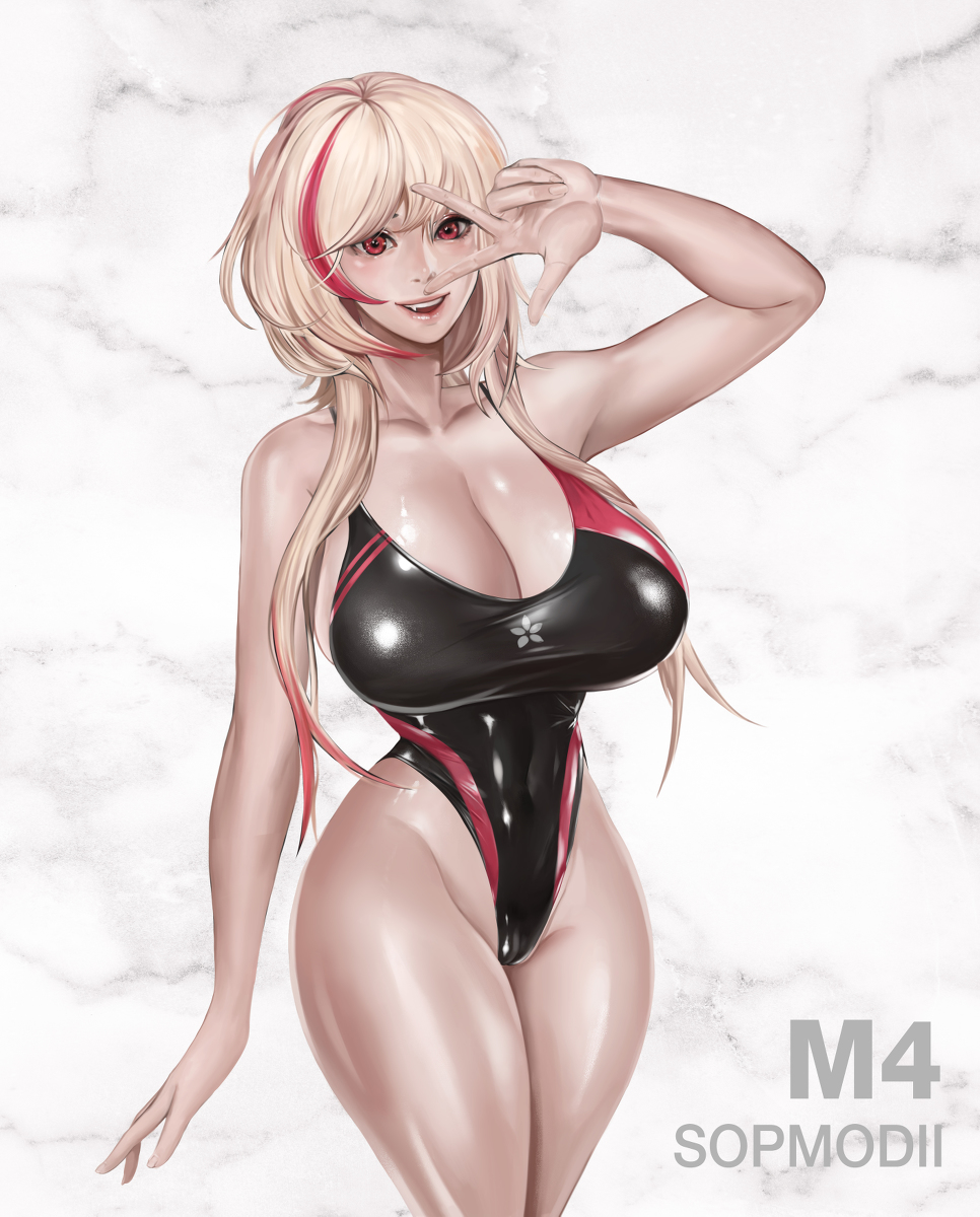 M4 Sopmod Ii (Girls' Frontline) Rule 34 Image