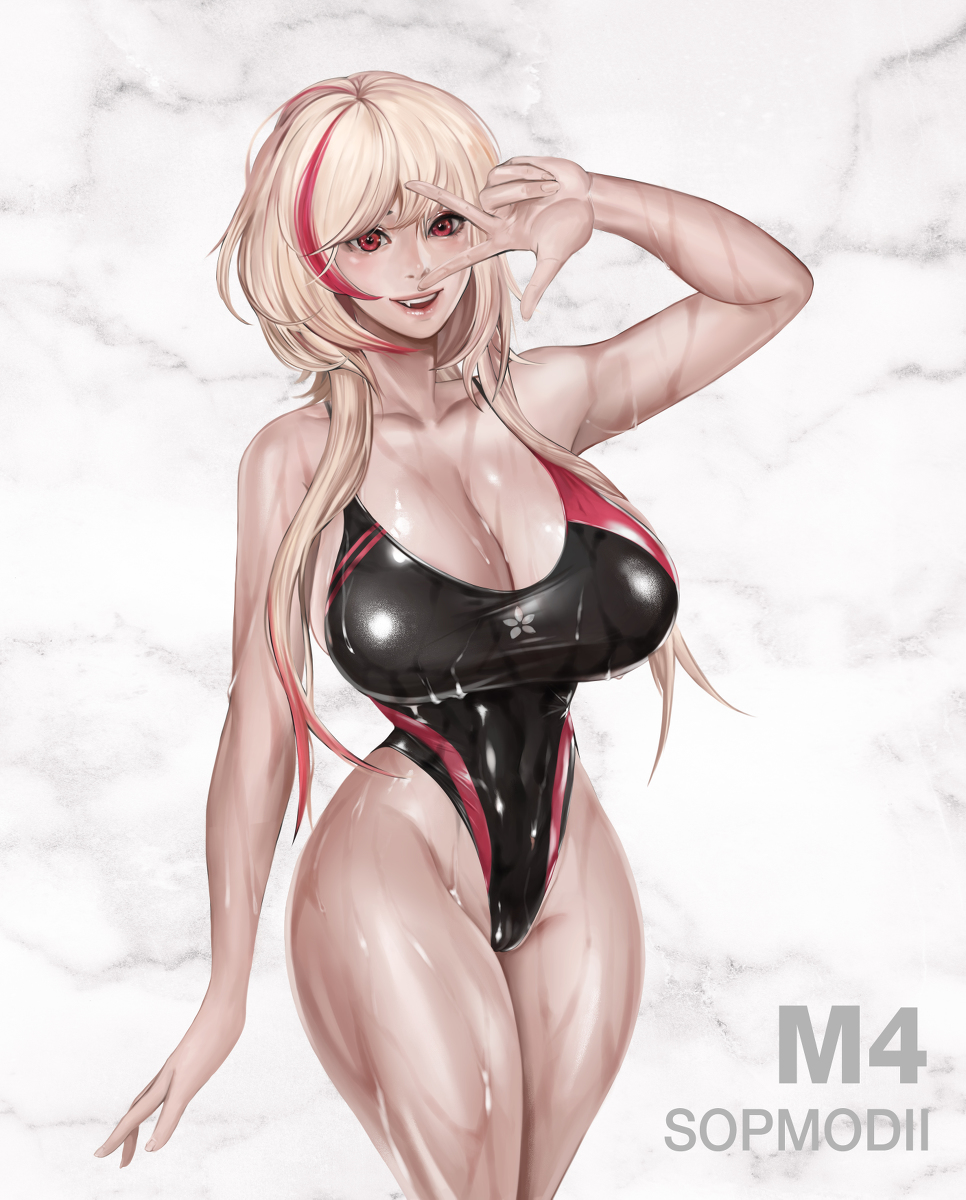 M4 Sopmod Ii (Girls' Frontline) Rule 34 Image