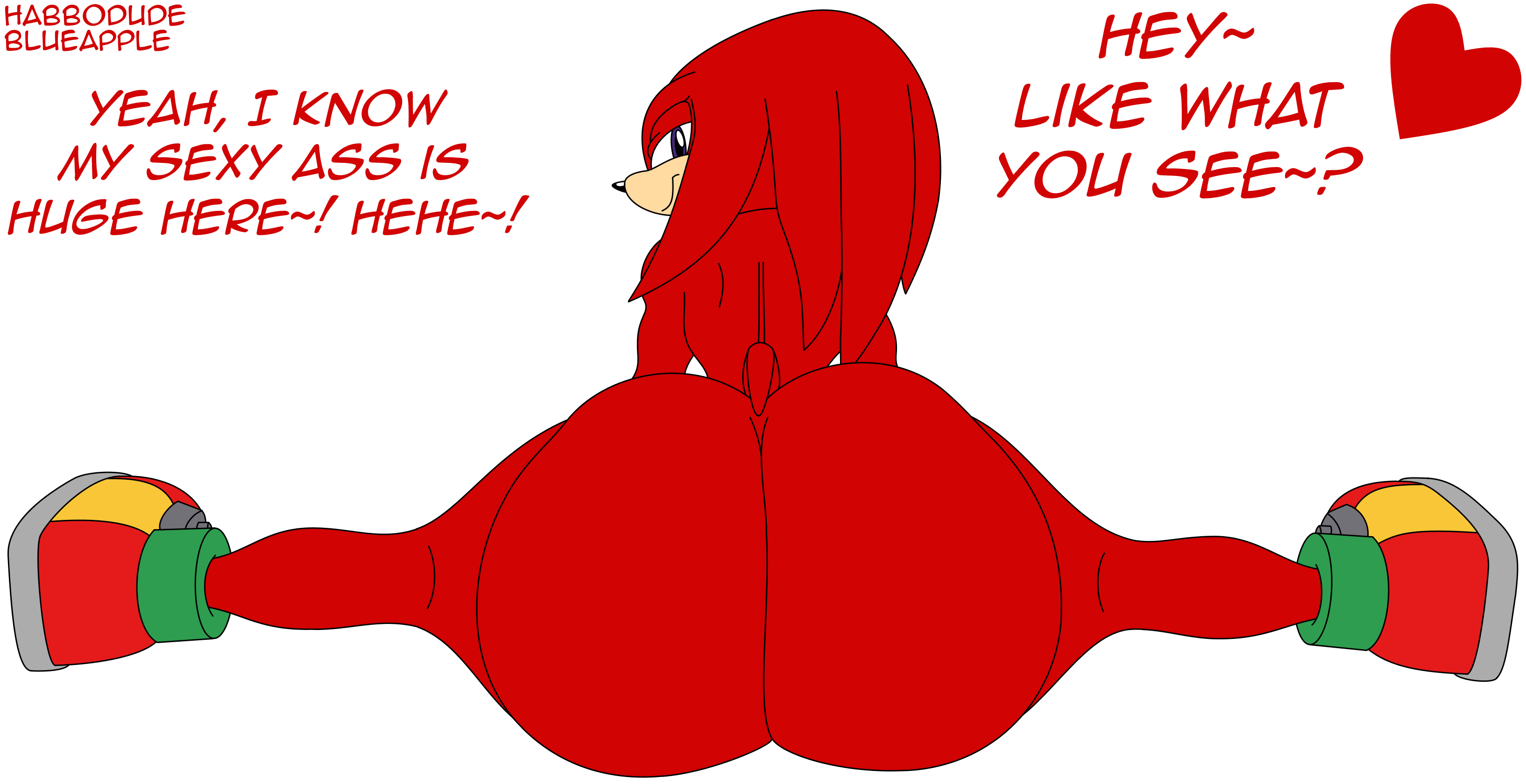 Knuckles The Echidna (Sonic (Series)) Rule 34 Image