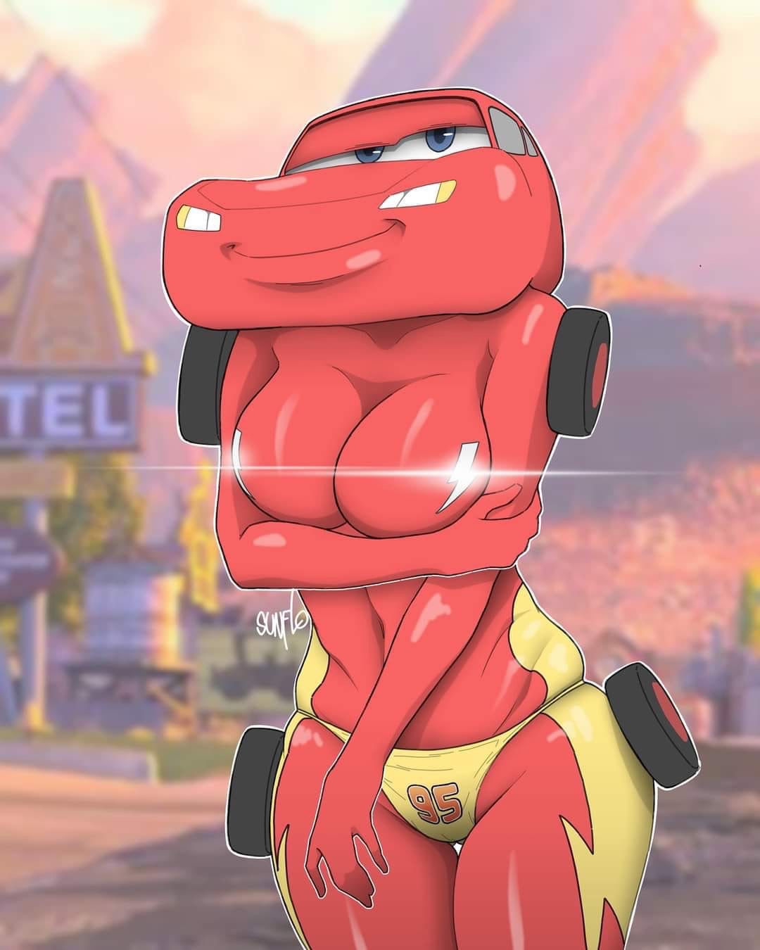 Lightning Mcqueen (Cars (Film)) Rule 34 Image