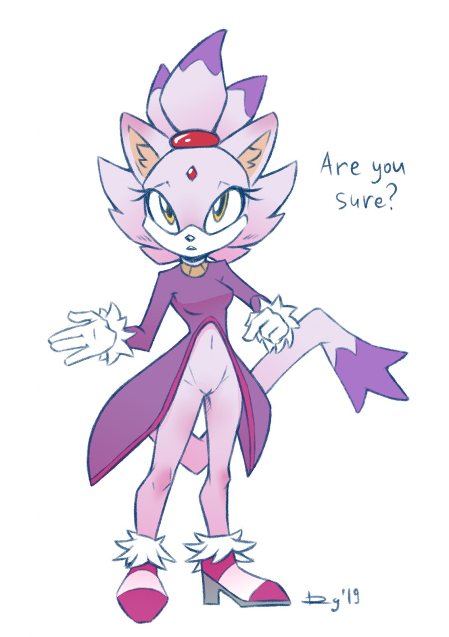 Blaze The Cat (Sonic (Series)) Rule 34 Image