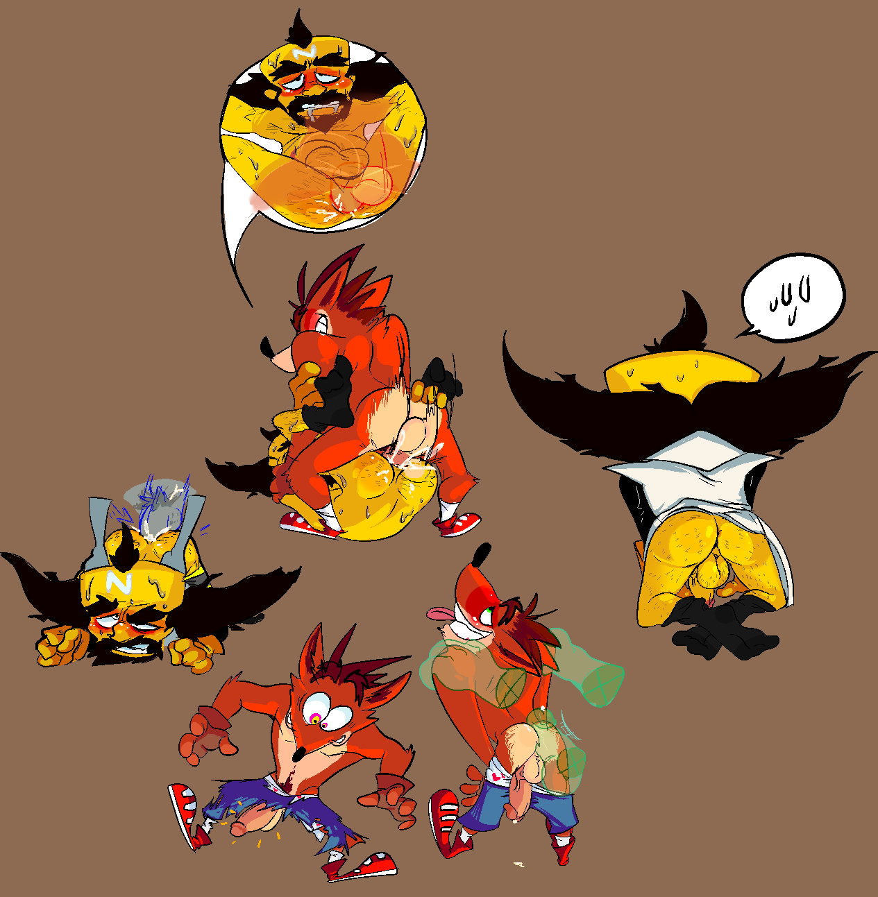 Crash Bandicoot (Crash (Series)) Rule 34 Image