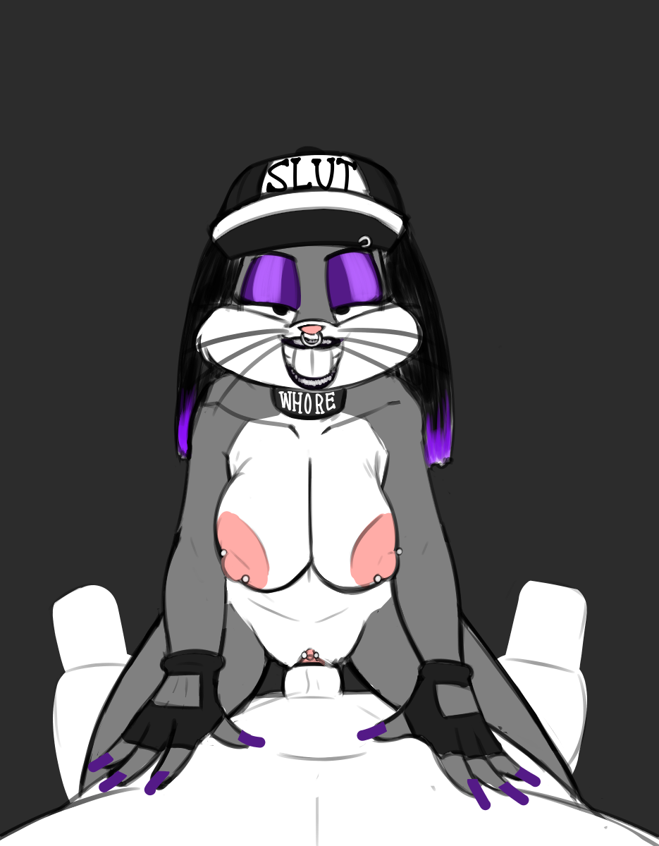 Bimbo Goth Bugs (Looney Tunes) Rule 34 Image