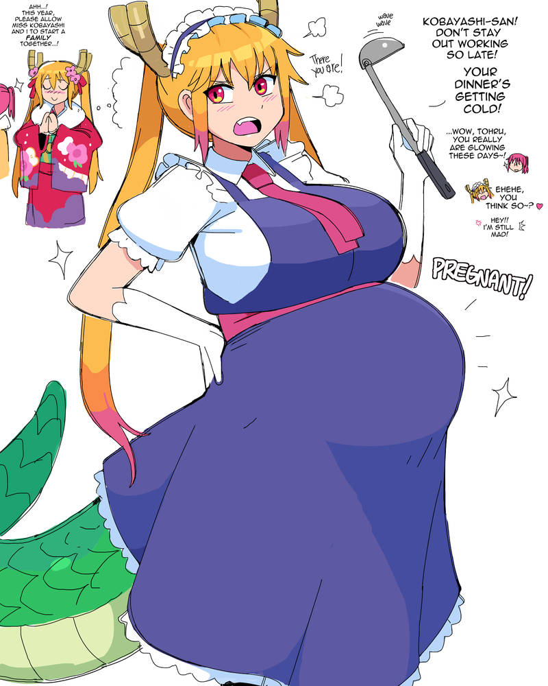 Kobayashi (Miss Kobayashi'S Dragon Maid) Rule 34 Image