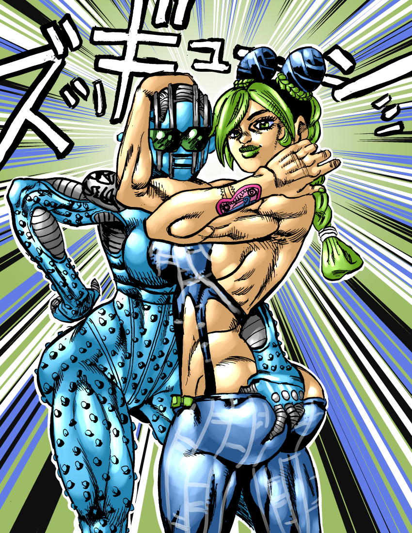 Jolyne Kujo (Jojo'S Bizarre Adventure) Rule 34 Image