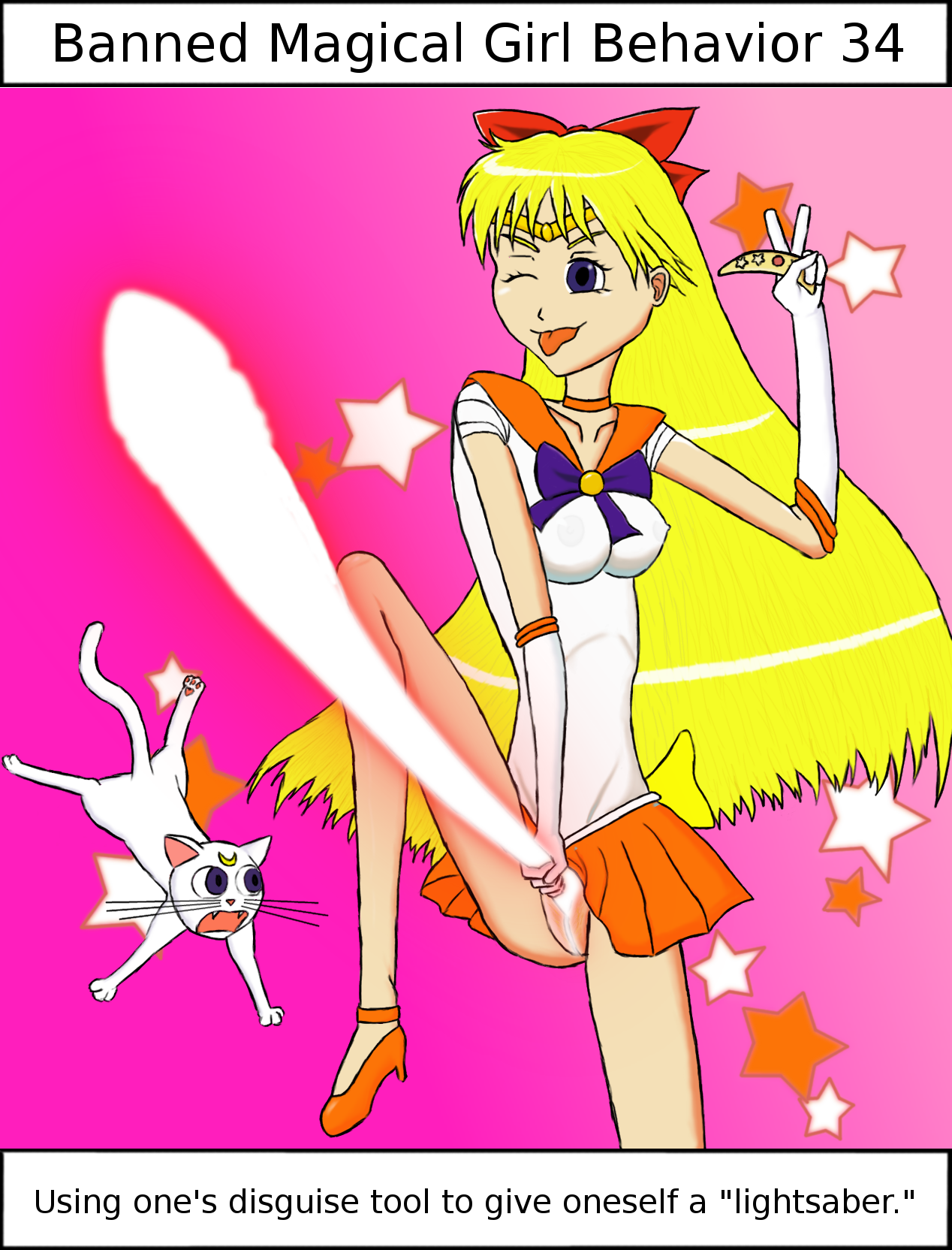 Artemis (Sailor Moon) Rule 34 Image