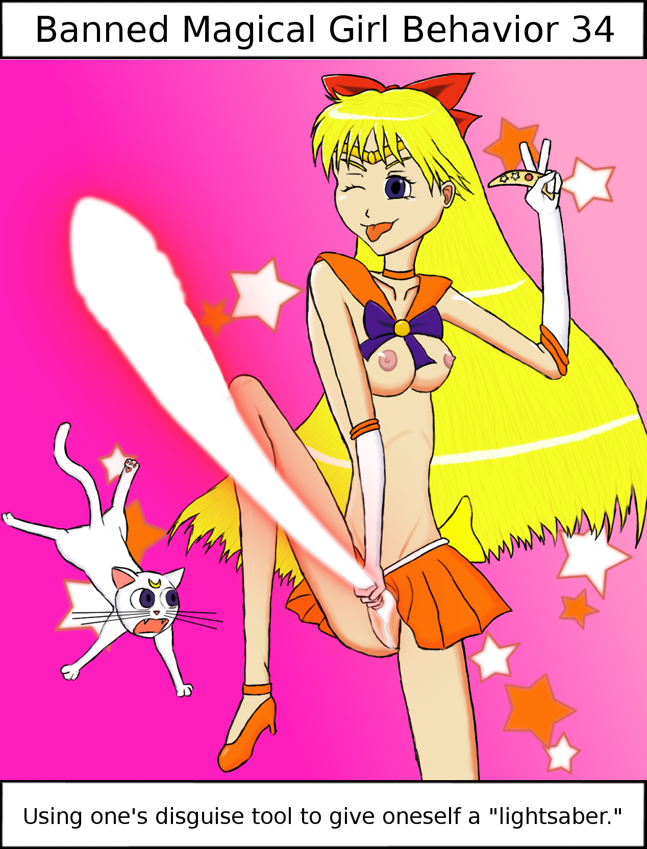 Artemis (Sailor Moon) Rule 34 Image
