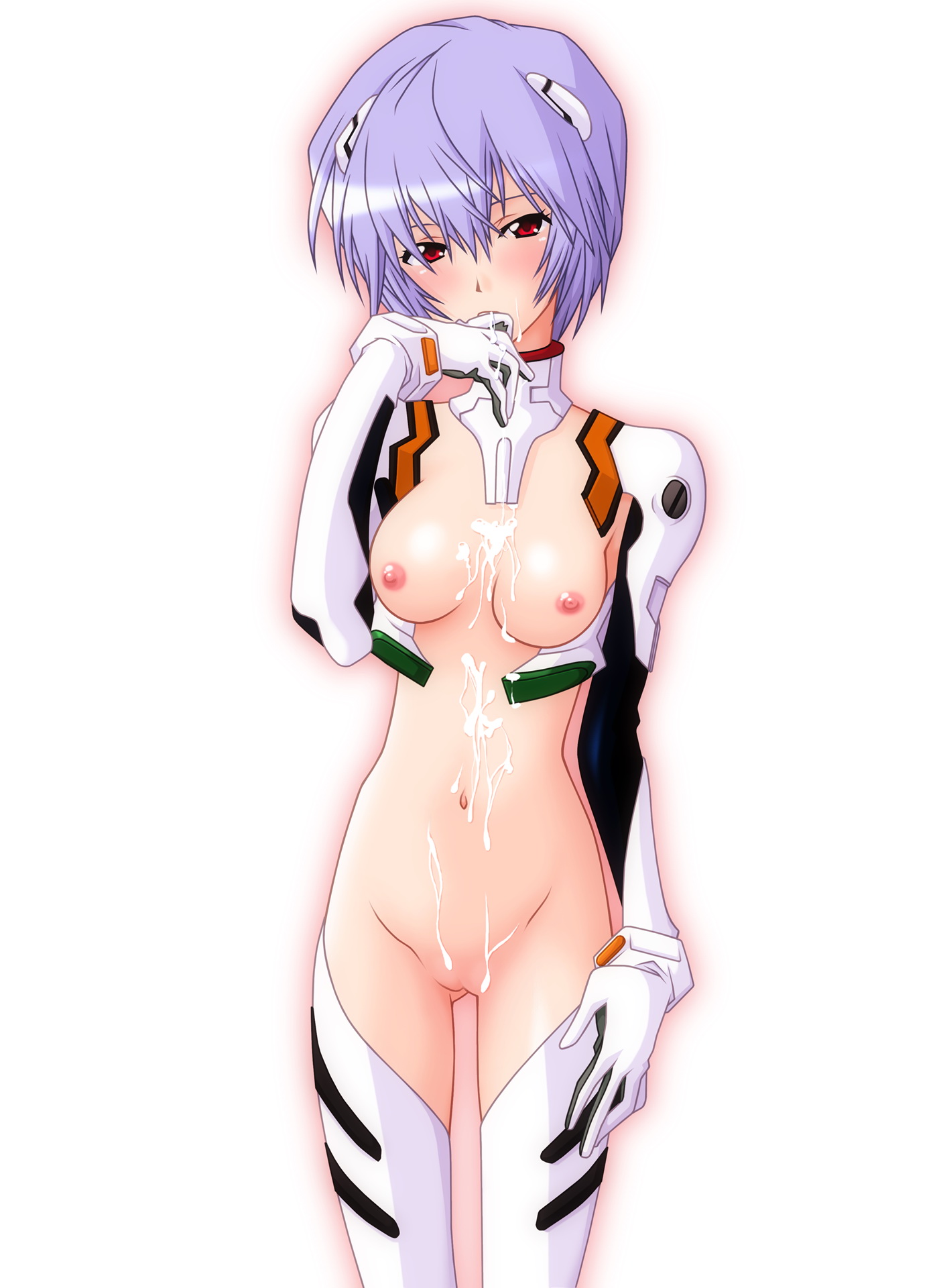 Rei Ayanami (Neon Genesis Evangelion) Rule 34 Image