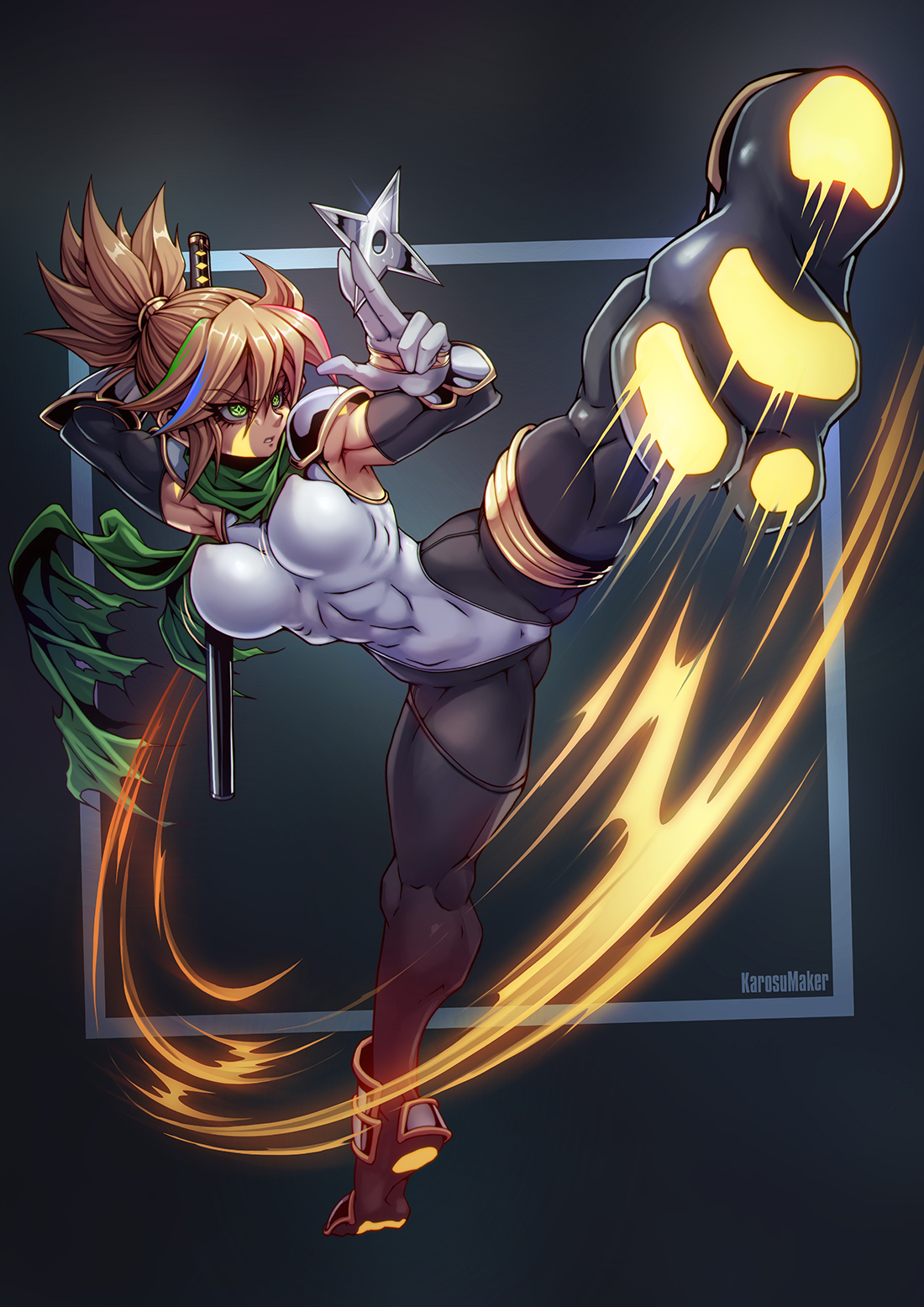 Rika Dimensional Ninja Rule 34 Image