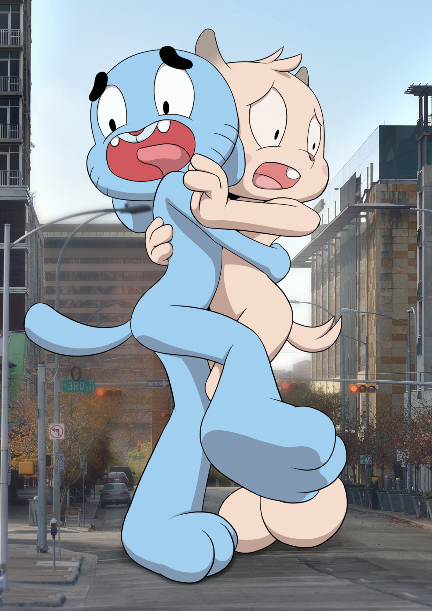 Gumball Watterson (Cartoon Network) Rule 34 Image
