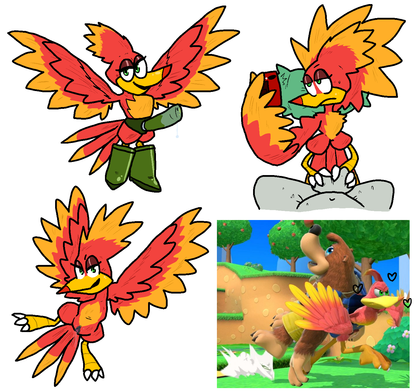 Kazooie (Banjo-Kazooie) Rule 34 Image