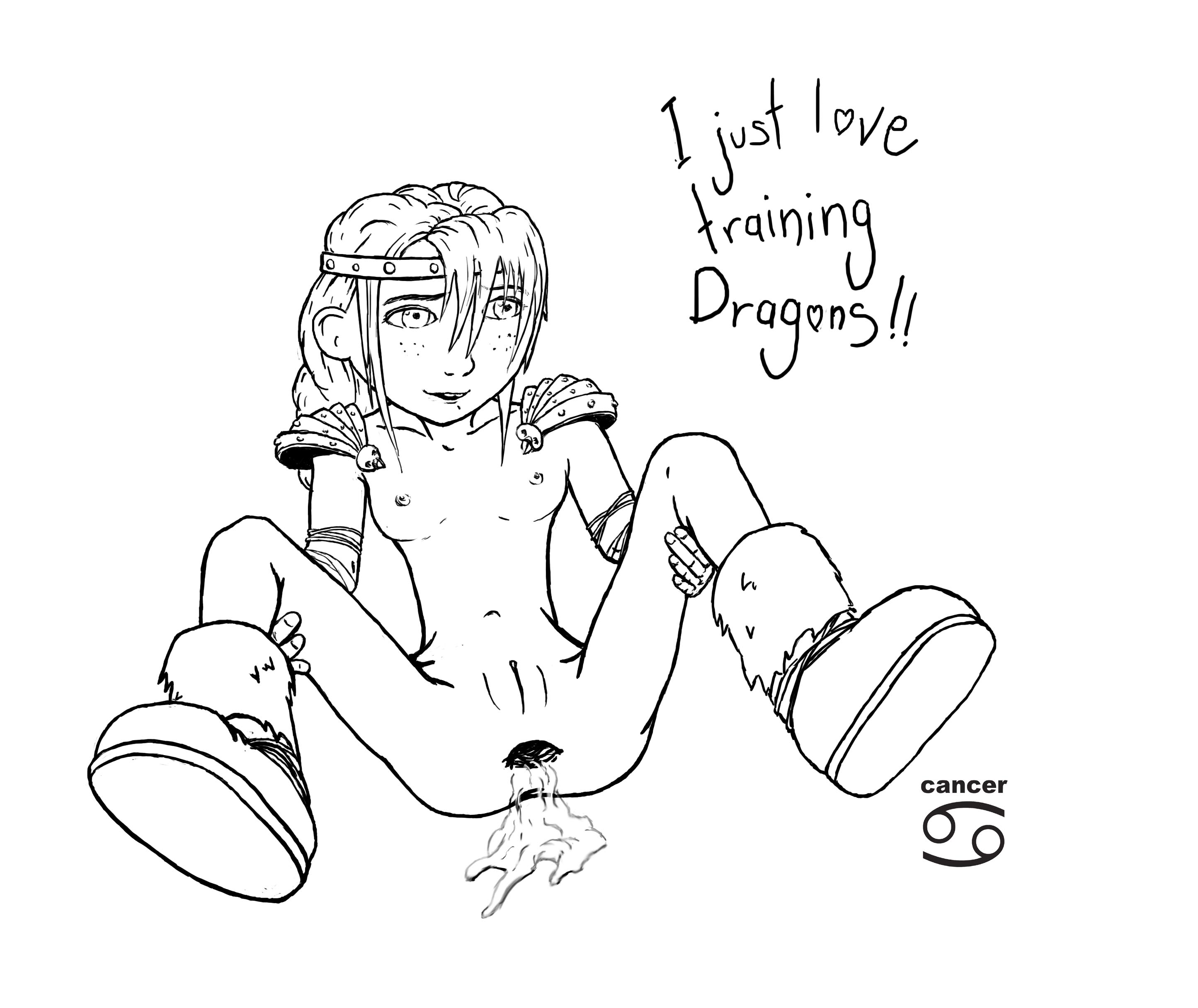 Astrid Hofferson (Dreamworks) Rule 34 Image