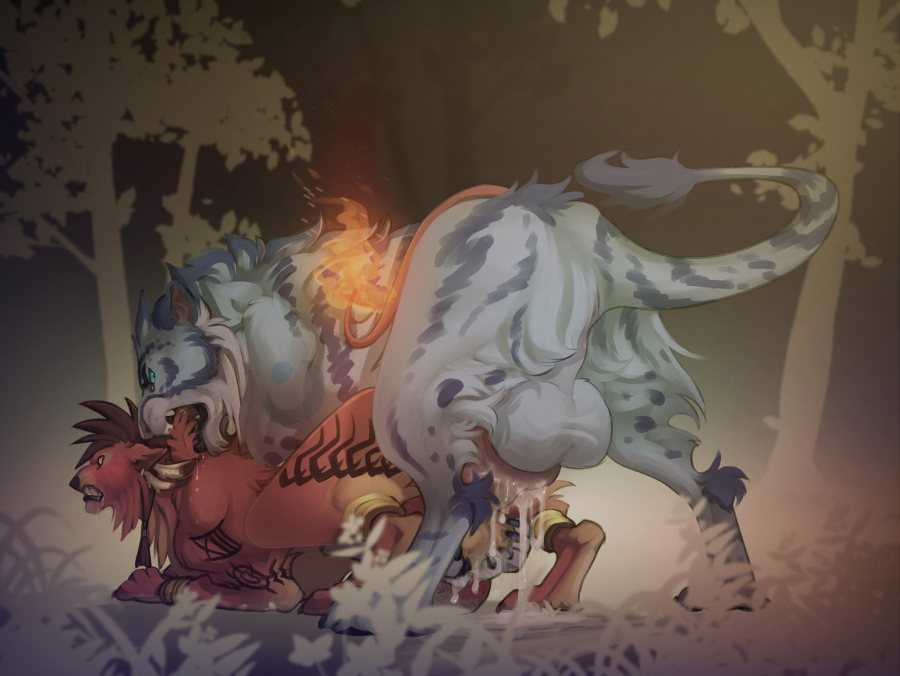 Red Xiii (Final Fantasy) Rule 34 Image