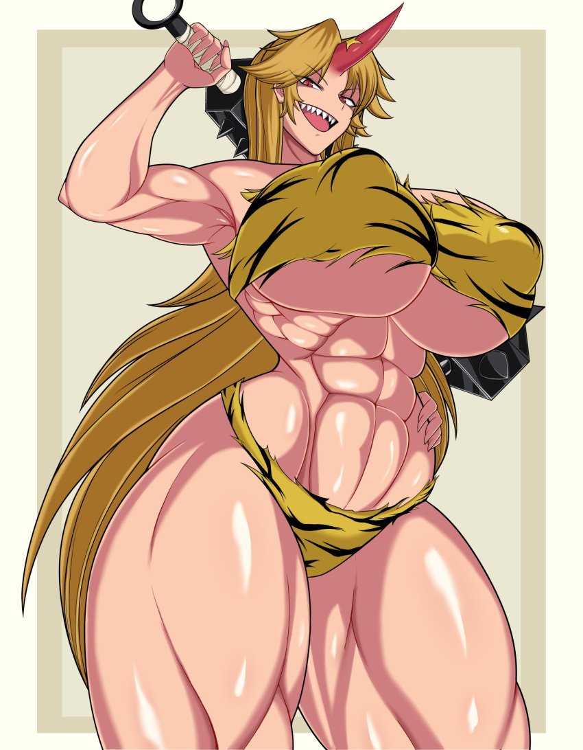 Hoshiguma Yuugi (Touhou) Rule 34 Image