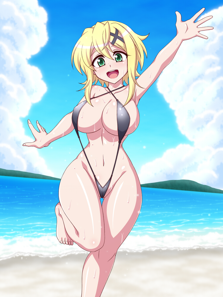 Akatsuki Kirika (Senki Zesshou Symphogear) Rule 34 Image