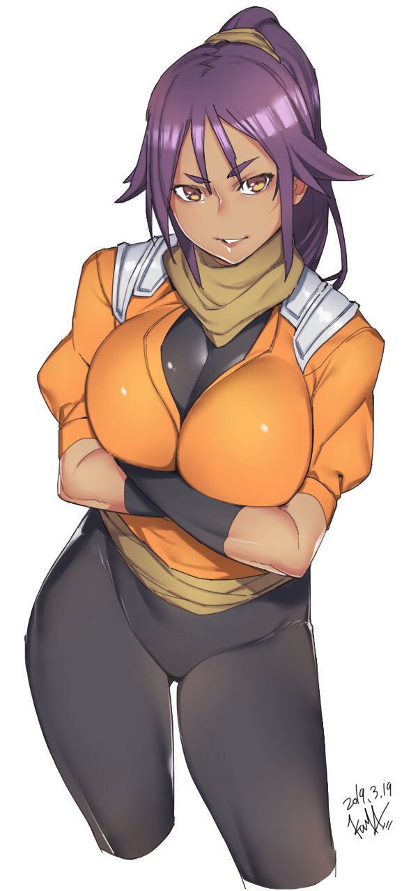 Shihouin Yoruichi (Bleach) Rule 34 Image