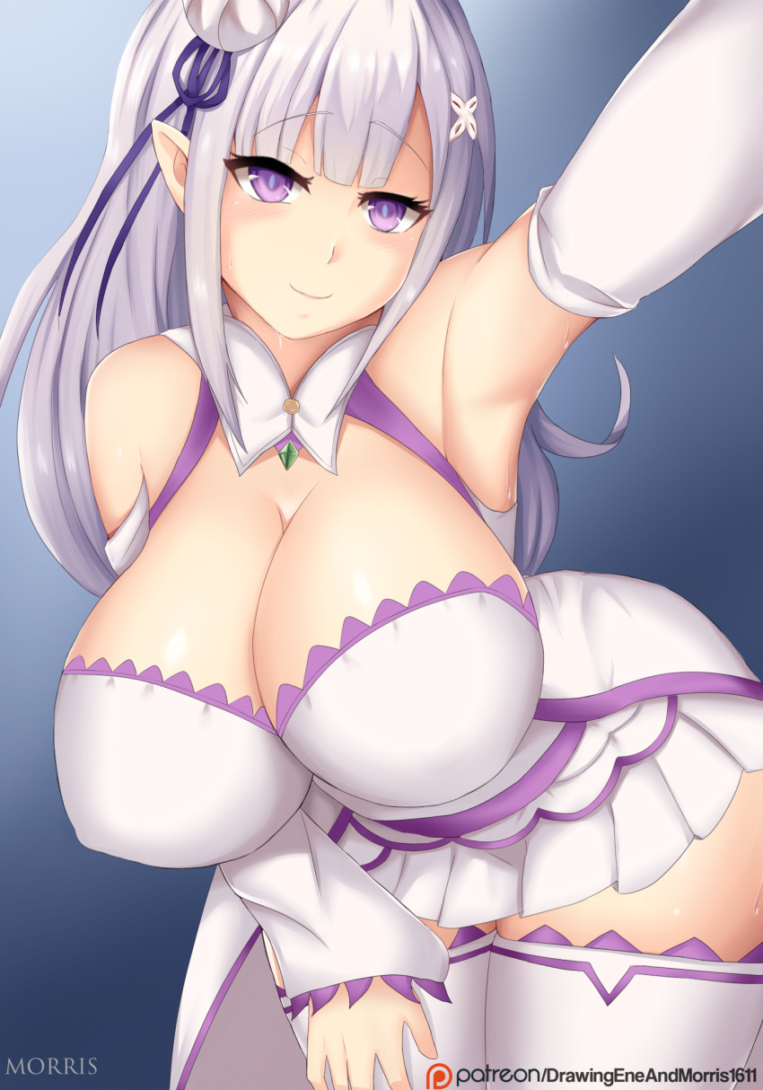 Emilia (Re:Zero) Rule 34 Image