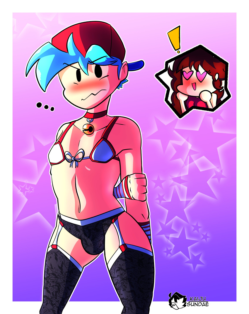 Boyfriend (Friday Night Funkin) Rule 34 Image
