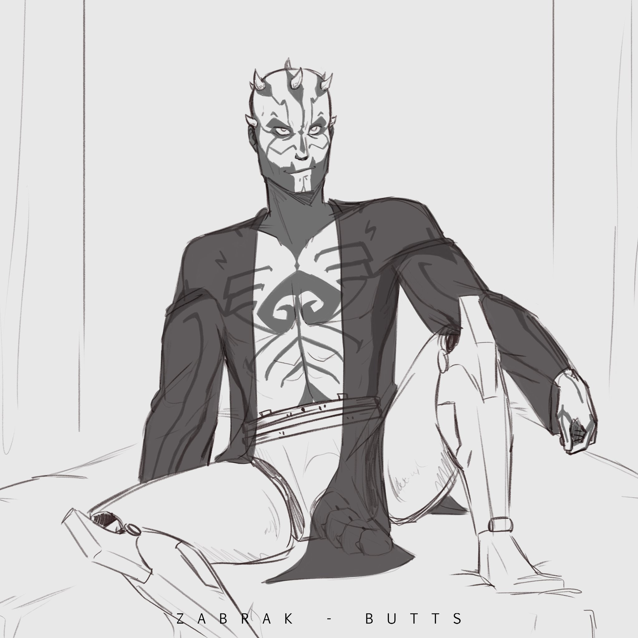 Darth Maul (Star Wars) Rule 34 Image